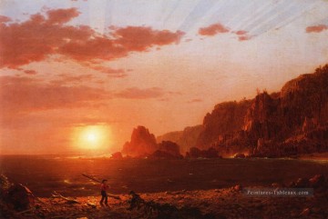 Frederic Edwin Church œuvres - Paysage de l’île Grand Manan Fleuve Hudson Frederic Edwin Church